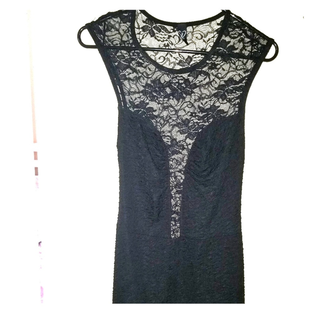 Lace Black Dress